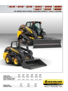 new holland c227 spec sheet